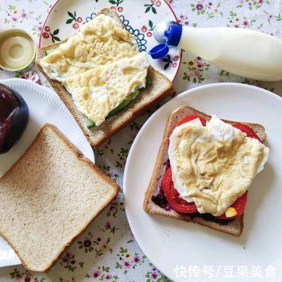 美味|这道田园早餐三明治美味下饭，连着吃都不腻