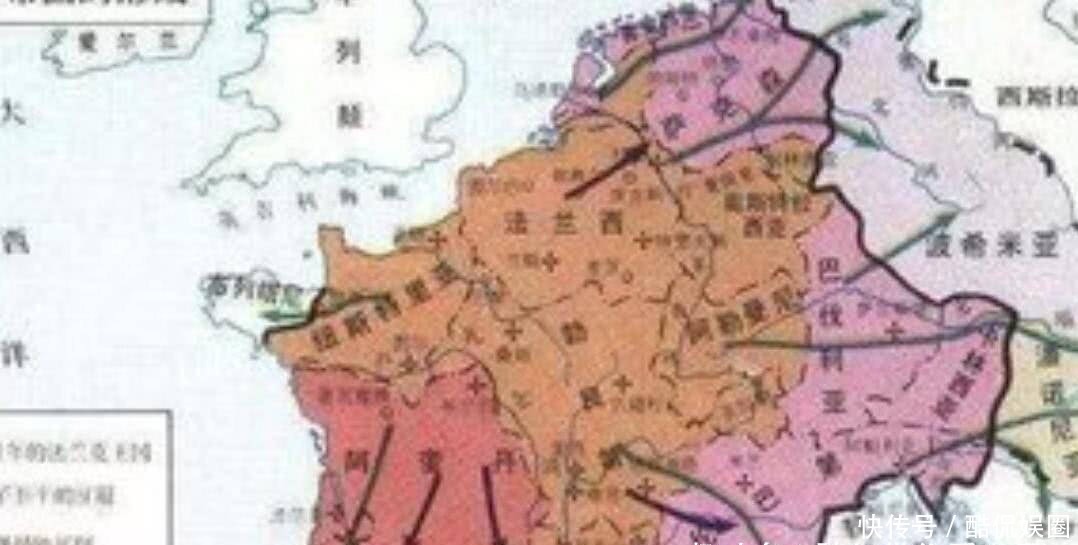 查理曼帝国|几个欧洲国家人称欧洲三国:现位列欧洲三强,曾是同一国家