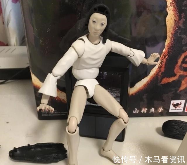 手办|胆小勿入手的《午夜凶铃》手办,贞子头发拆掉那一刻,我笑了……