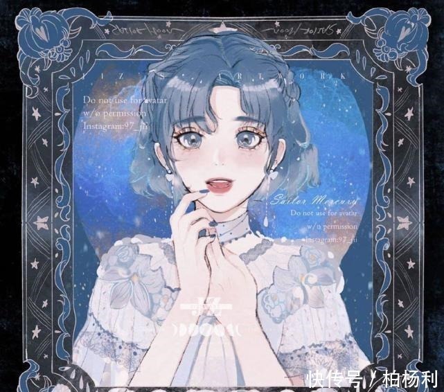 御姐|手绘暗黑风《美少女战士》,不要再做乖乖女,酷炫御姐也很可以!