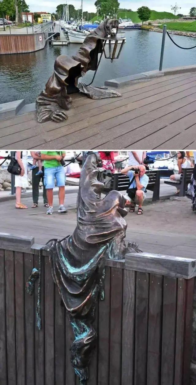 |奇丑无比、这些雕塑都是来搞笑的吗怎么一个个都这么搞笑