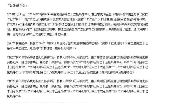 马布里|CBA消息！北京队制造惨案，4人罚款和停赛，马布里发文反击！