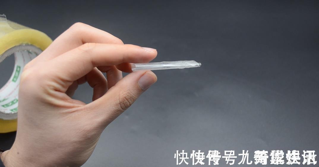 在透明胶带上放根筷子有什么用处?试了试,真好用