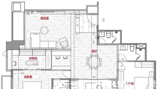 衣帽间|你们要的“灰色空间”来了，全屋典雅大气，感觉不出一丝冰冷