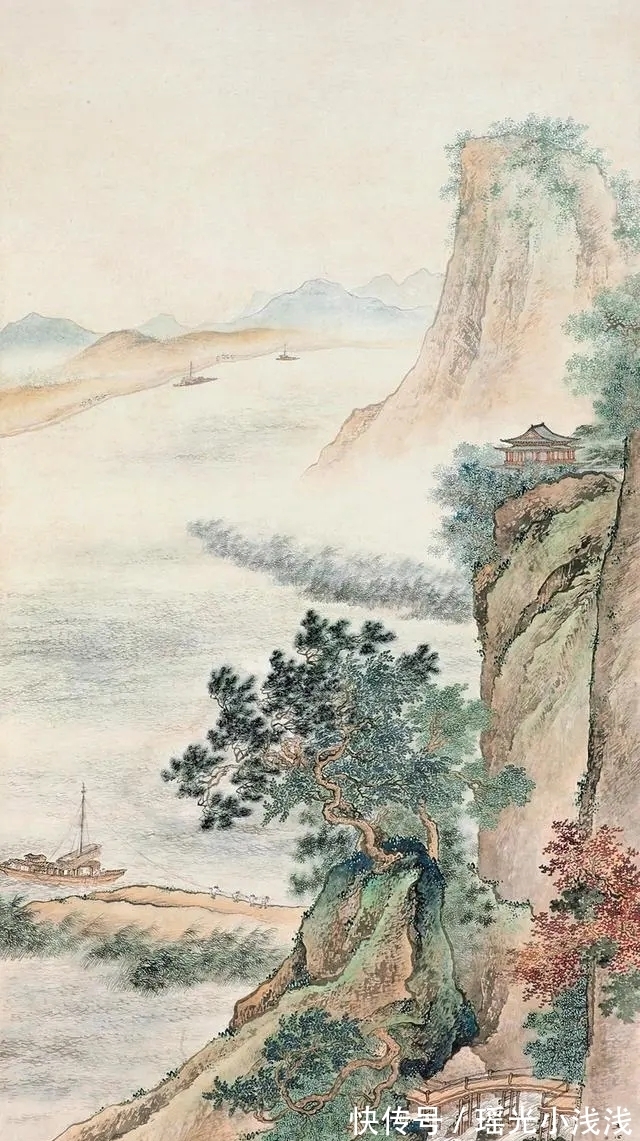 山水画家@天妒英才！一位在世45年的著名山水画家