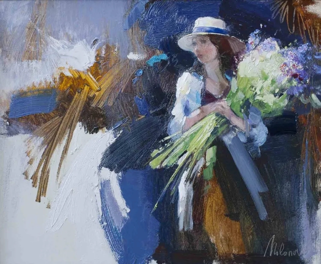 艺术家&塞尔维亚绘画:这样的画风和笔触,太让人喜欢了!