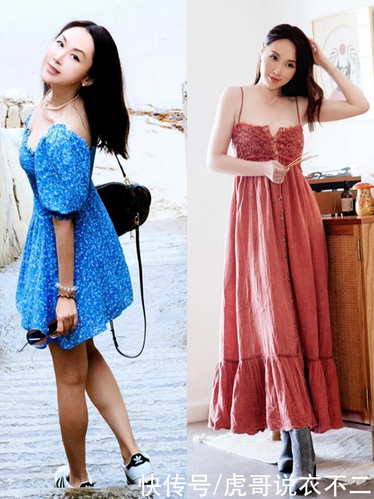 夏季|这位50岁姐姐的夏季穿搭，优雅时髦又减龄洋气，比年轻人还会打扮