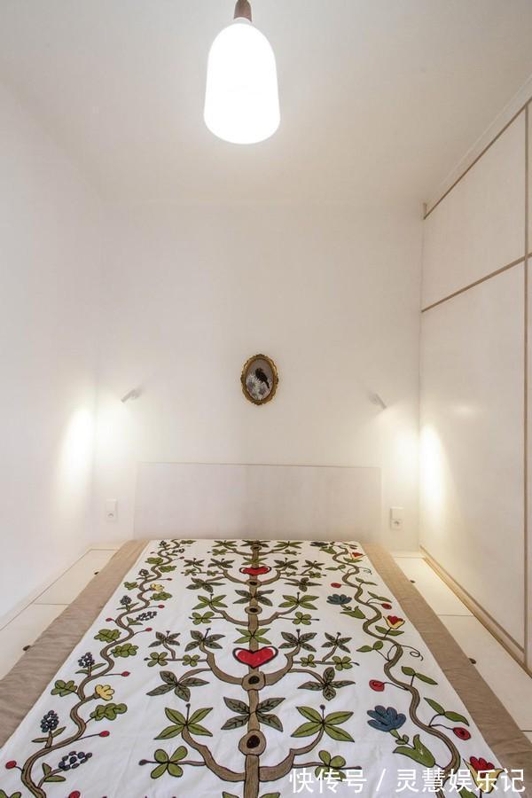 柜子|这位90后小姐姐厉害了!到顶置物架做门洞设计,卧室用柜子当床