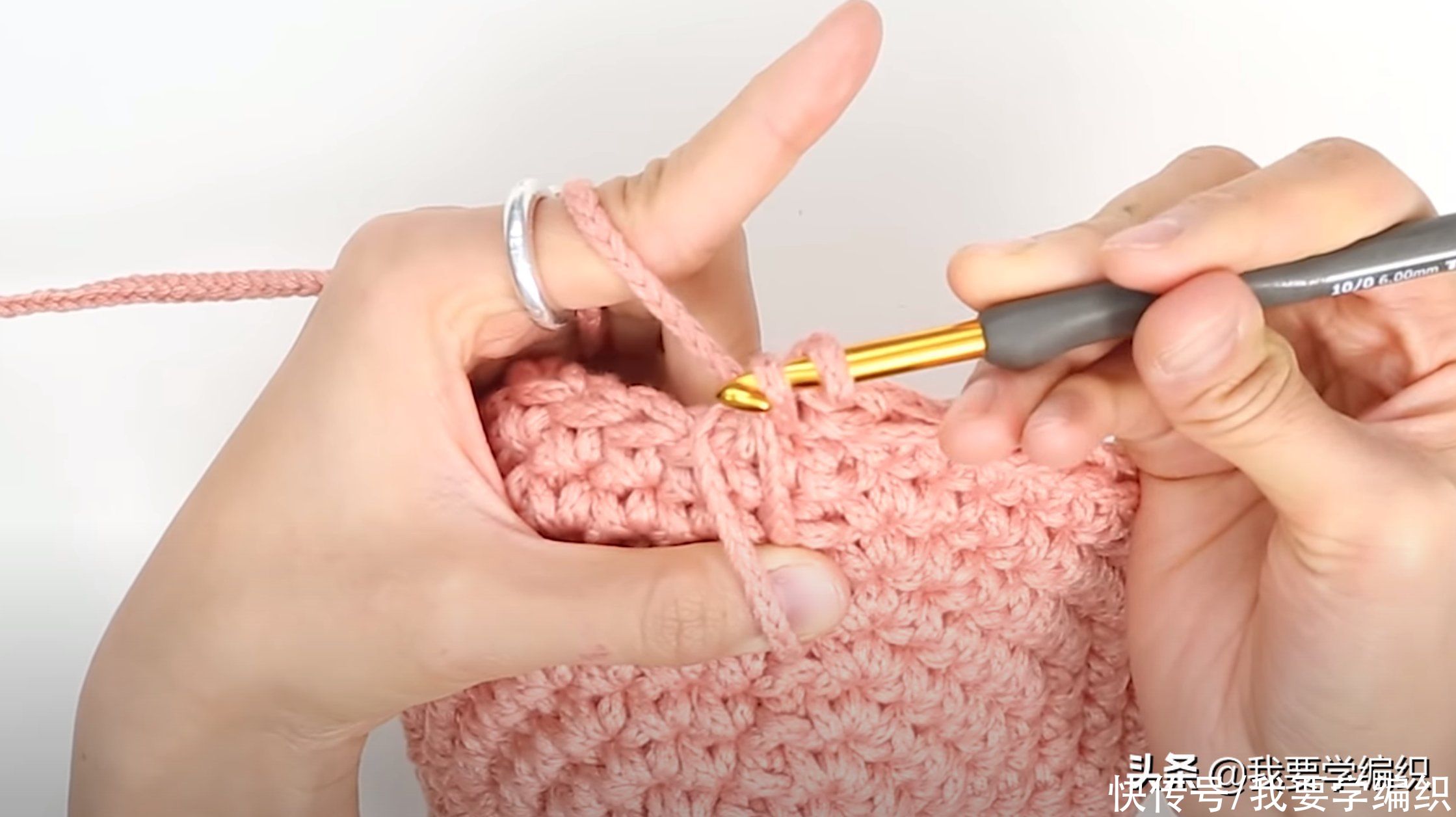 自己钩一款可爱又别致的手提包，刺猬包编织教程，新手入门级包包