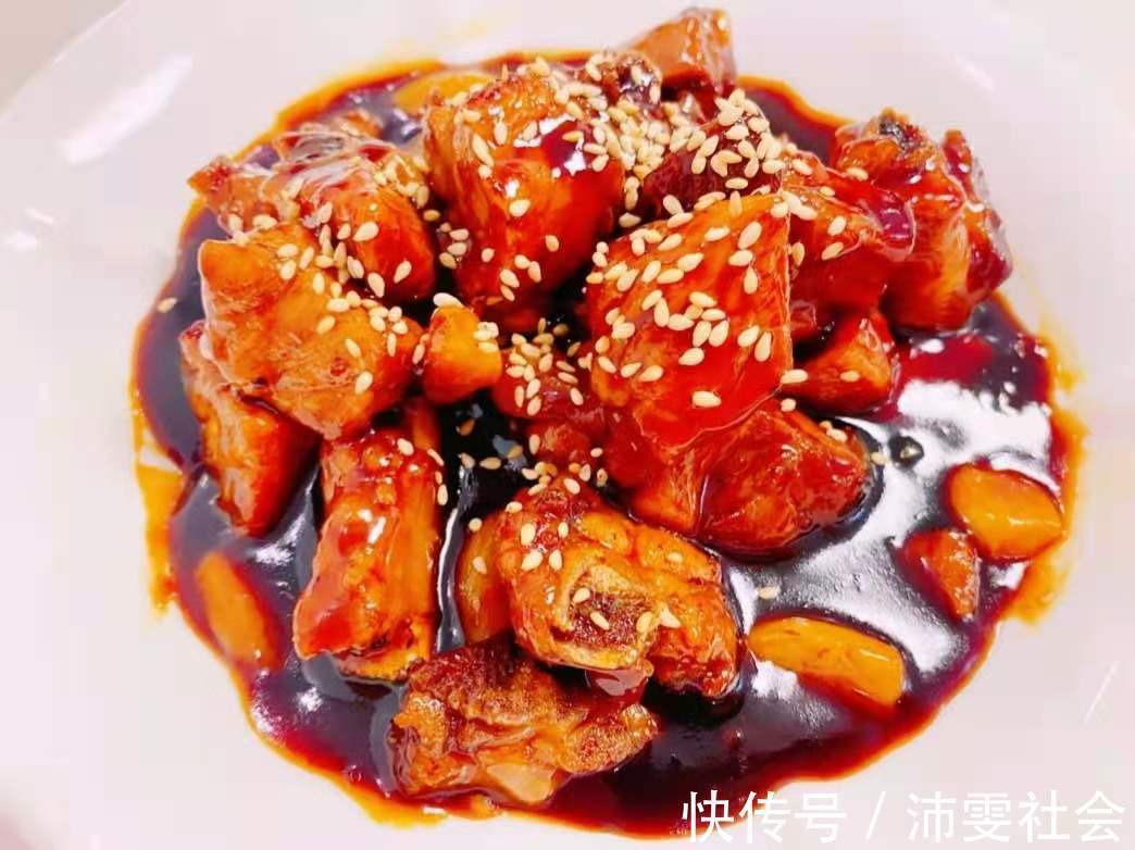 家常菜|美食家常菜推荐：豆腐鱼头，糖醋排骨，油菜炒口蘑，营养美味好吃