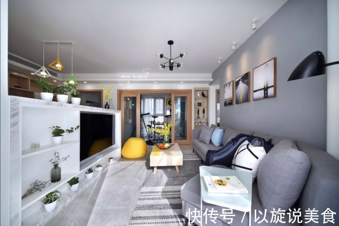 客厅|33款高级灰的客厅,简约空间的高级感