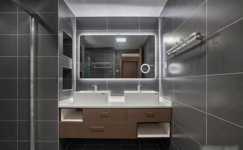 洗手盆|140平方,夫妻两人把家弄得很高级质感十足,整体配色雅致,晒晒