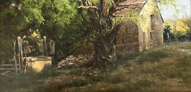 乡村@风景·乡村小景:美国油画家 约翰·奥斯汀·汉娜 的作品欣赏