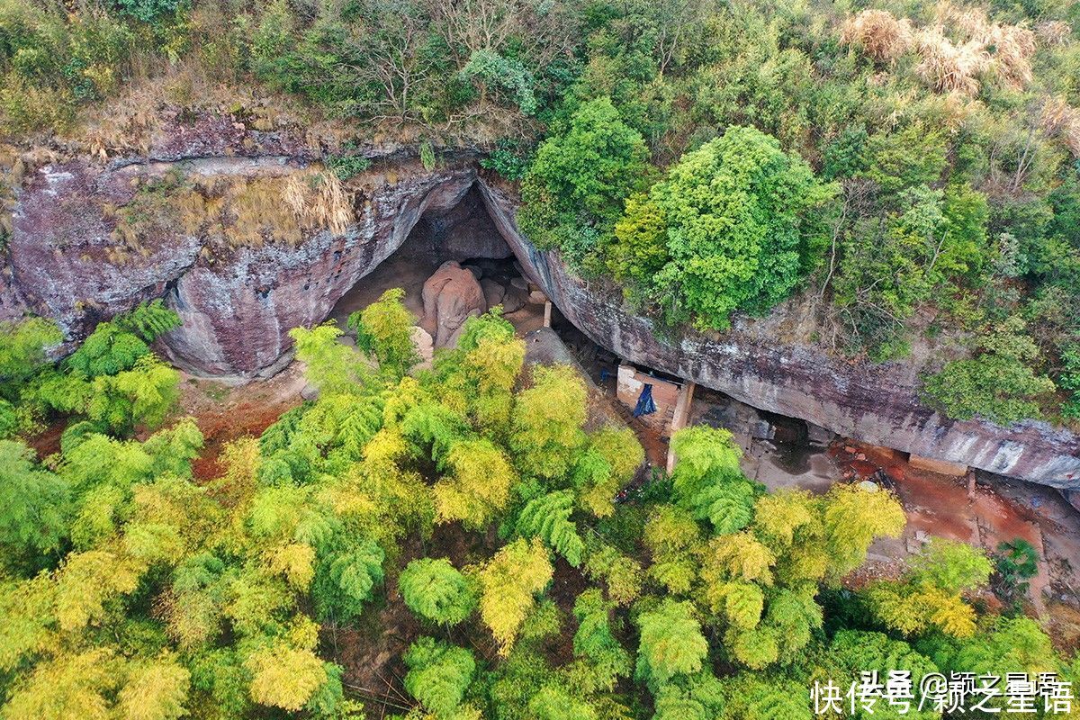 宁波山顶洞人遗址，原始秘境，仍有人居住