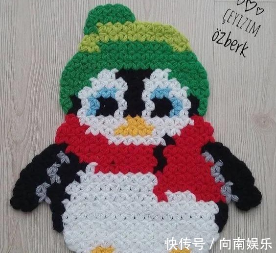 一种针法便钩了这么多家居好物,瞬间让你爱上钩针编织!附教程