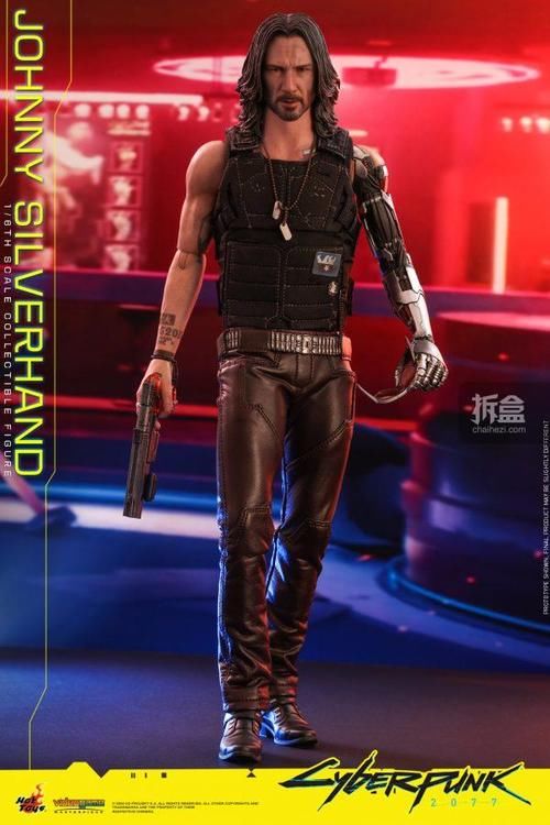 Hot|Hot Toys 发布《赛博朋克 2077》强尼?银手 1:6 比例珍藏人偶