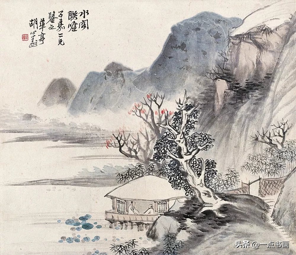 花卉|晚清画家 胡公寿：集诸家之妙，山水花卉自成一体