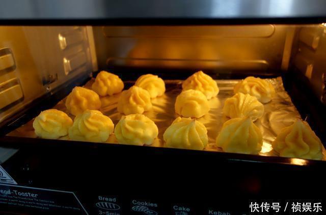 奶油|吃泡芙不用买，在家制作简单又快捷，一口一个停不下来