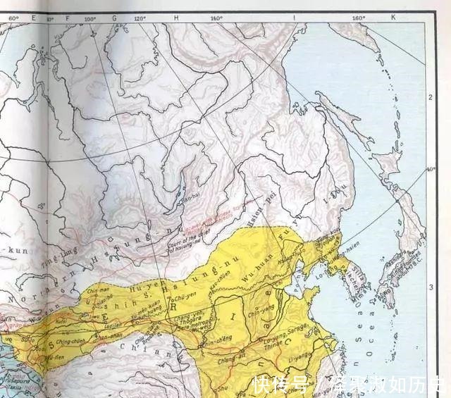 地图|美国哈佛版中国历史地图，与国内版差异大，主要朝代对比