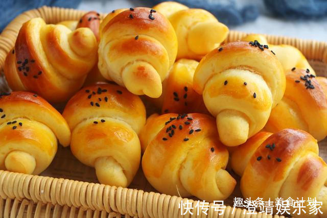 包子|普通面粉加2个鸡蛋做的小面包，松松软软，比包子馒头好看更好吃