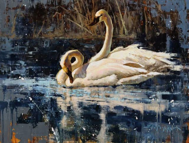 杰里·马克汉姆&动物锦集,加拿大画家杰里·马克汉姆作品欣赏