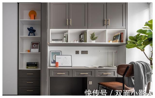 质感|爆改48㎡老破学区房，大餐厅、三个卧室、阳光书房，质感超级赞！