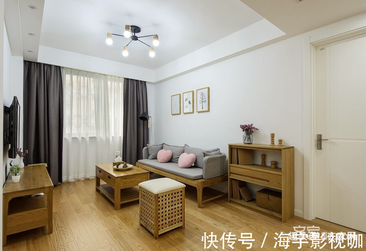 自然运动|小户型简约原木风,面积再小,也能满足家的自然魅力!