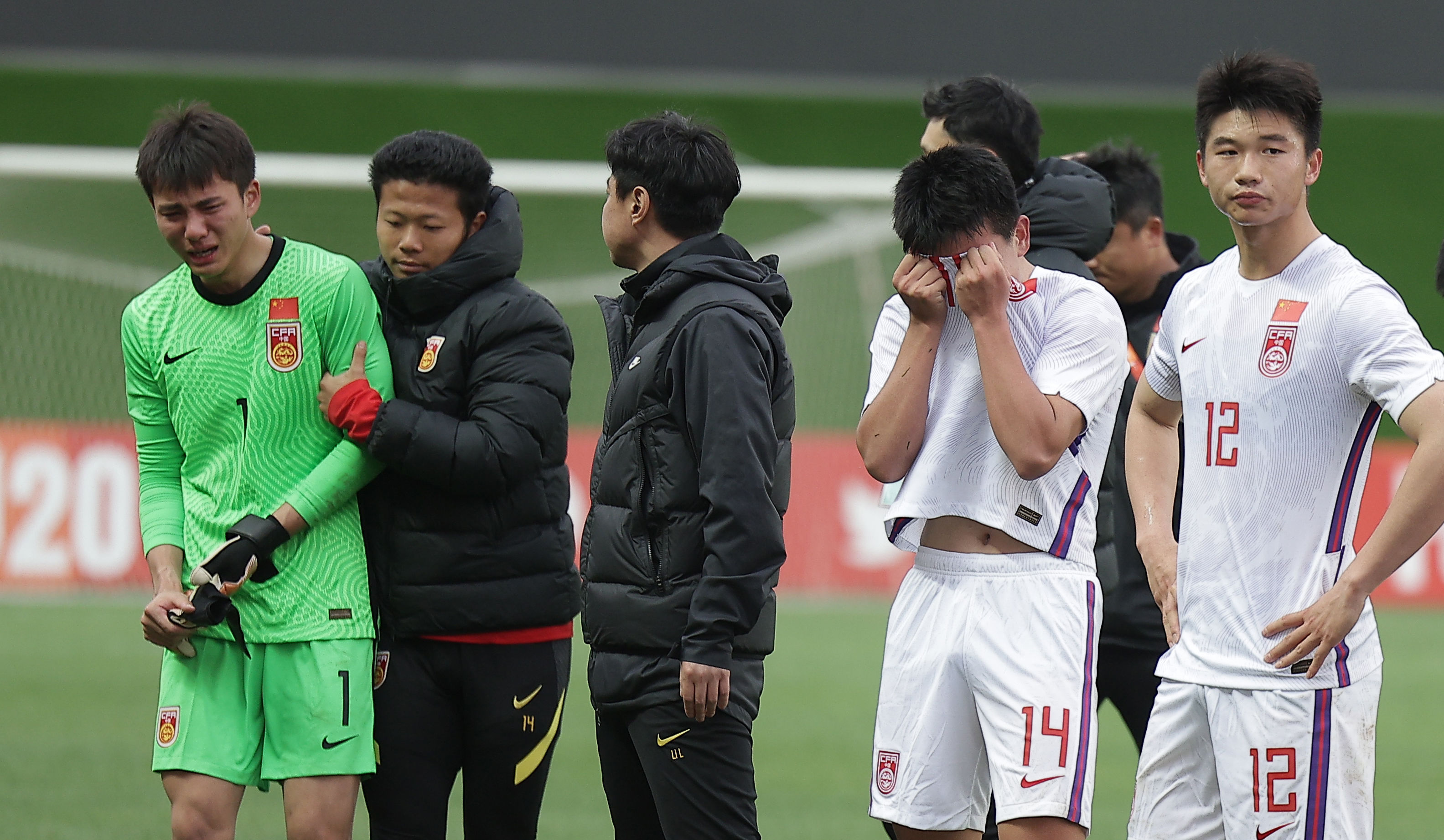 足球——U20亚洲杯：中国队无缘四强