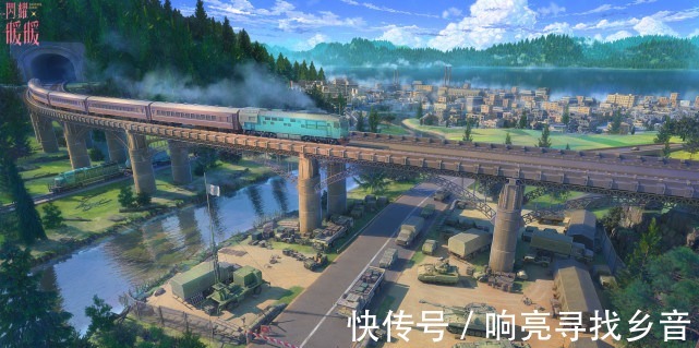 城市|二次元美图当你生活的城市变成动漫风,满满的梦幻!