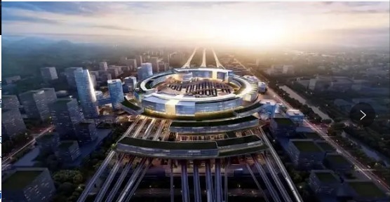 南京北站|新地标!海量效果图曝光,南京江北高新区即将腾飞.....