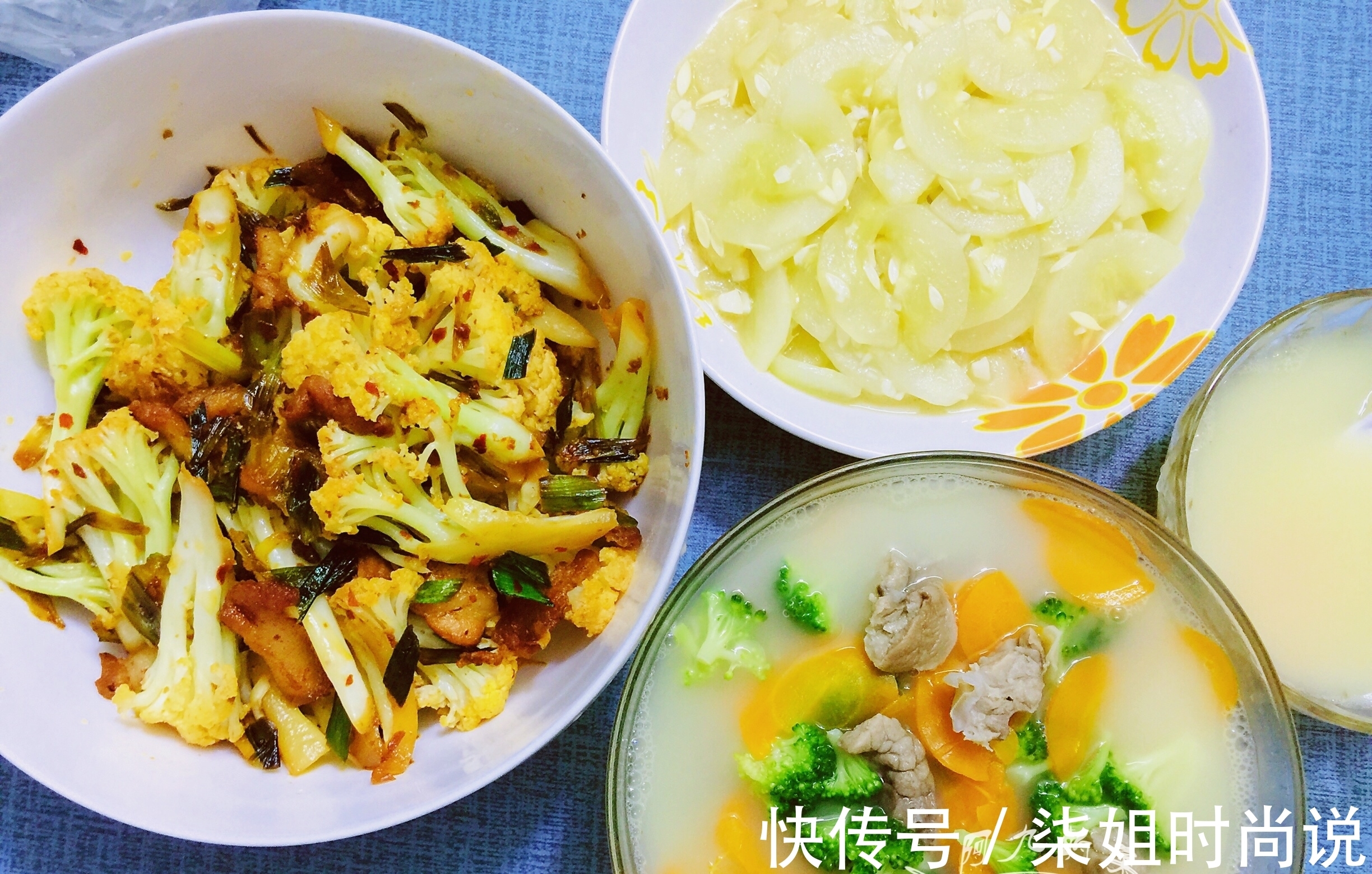 外卖|晒晒我家三口人晚餐,不到30元做了3道菜,可比吃外卖强多了