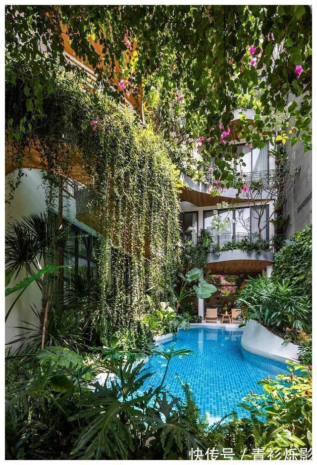 住宅|未来城市的套房住宅,每一户都带有花园,推开门就是自家院子