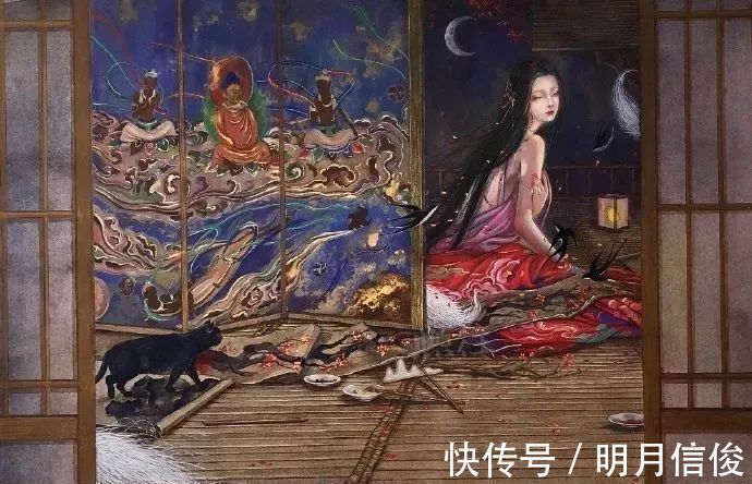 熙往$好撩人的眼神啊，她笔尖下的女妖，个个美成凡间精灵