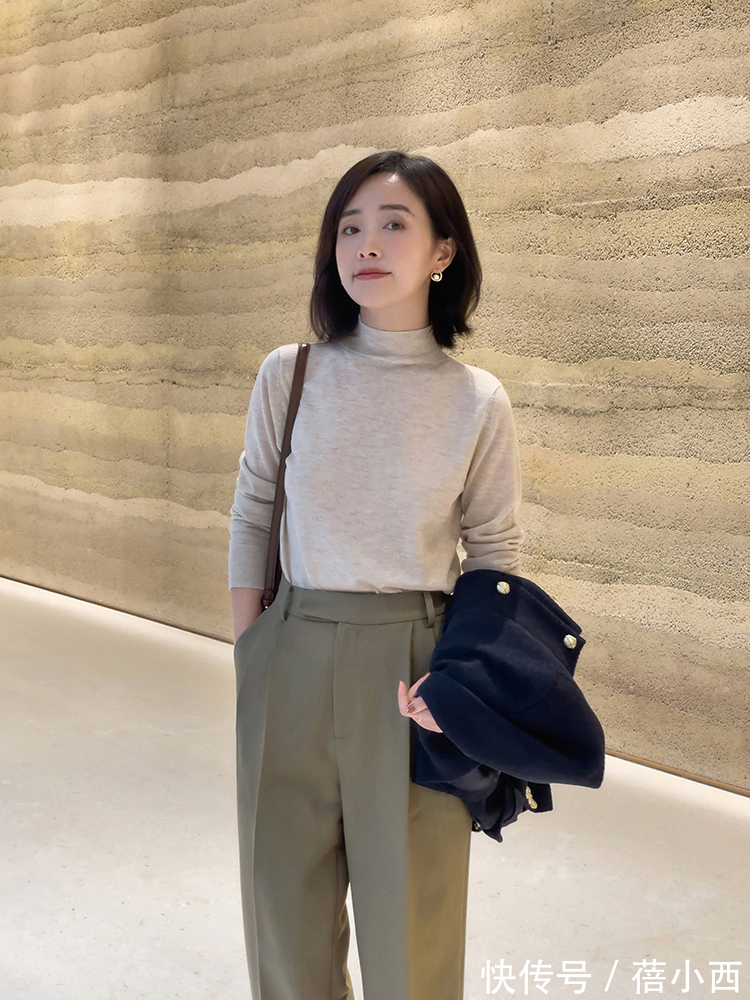 包臀裙|奔四奔五的女性建议多穿毛衣,不用贵但要会搭配,优雅感信手拈来