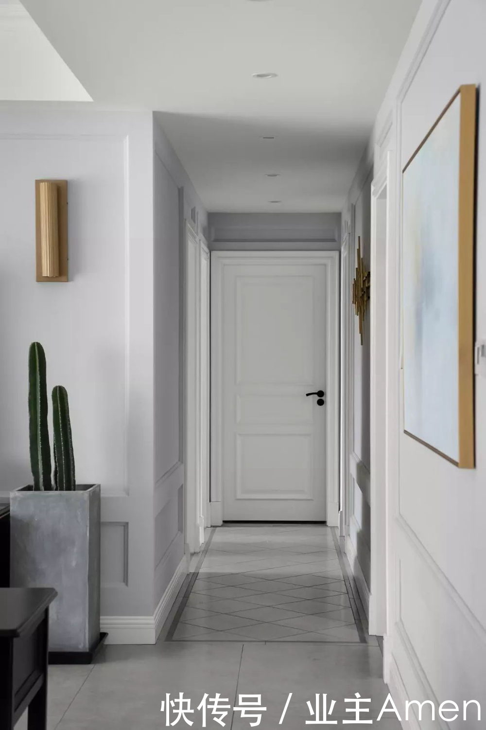 轻奢风格|大房型想设计美式轻奢风格,187平的大平层这样设计,优雅高品质