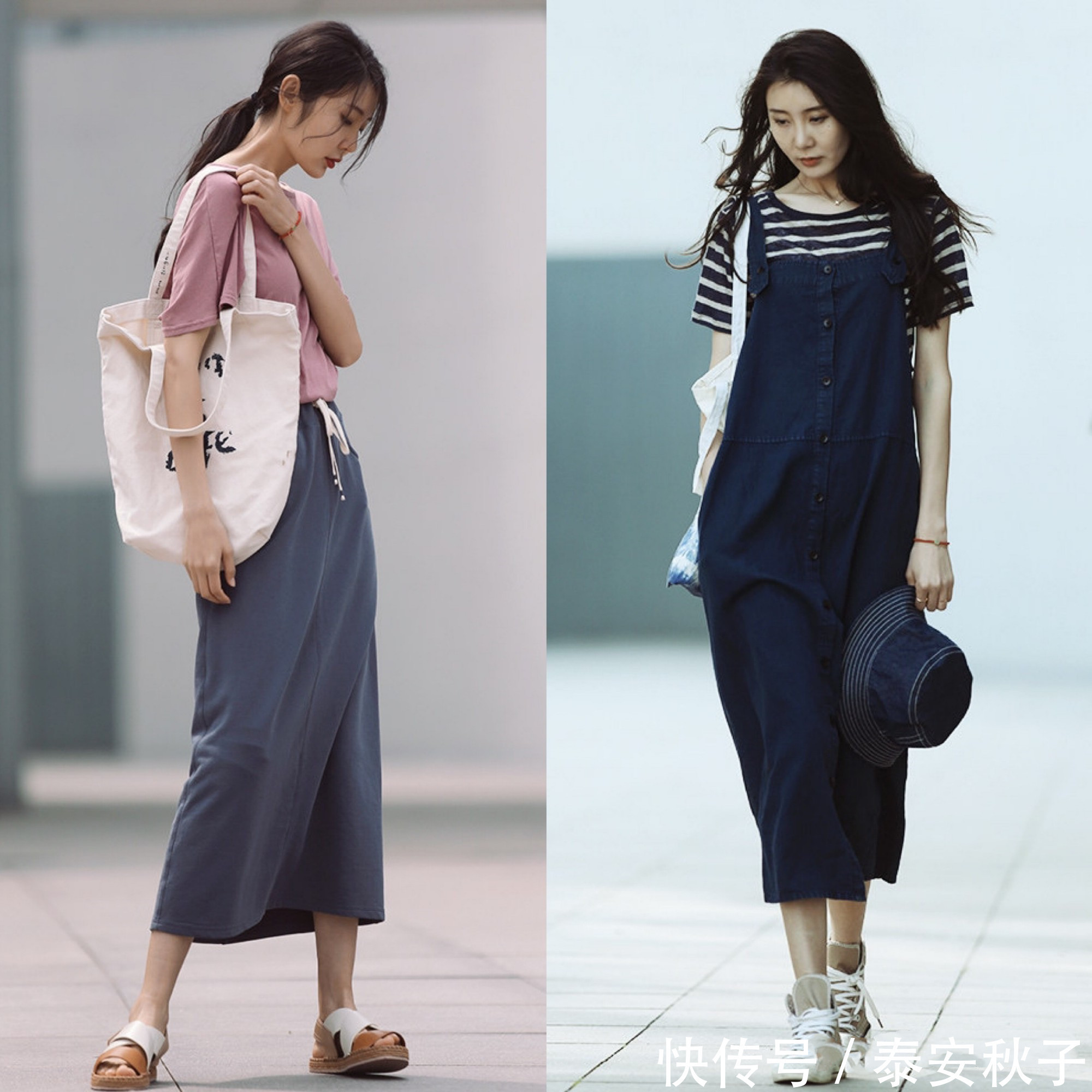 慵懒|今年夏天,爱上了清雅、慵懒的“茶系”穿搭:休闲又文艺,好美!