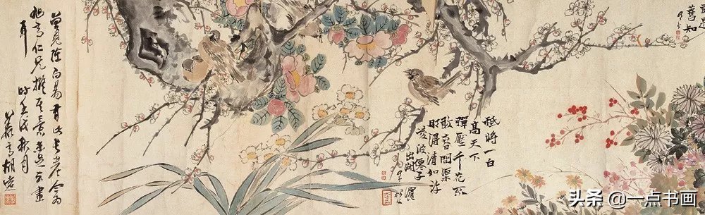 清健!晚清画家 胡公寿:集诸家之妙,山水花卉自成一体