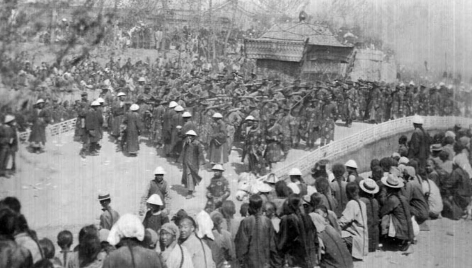 国葬|光绪的葬礼是什么规模,这组照片带你回味,一百年前的国葬