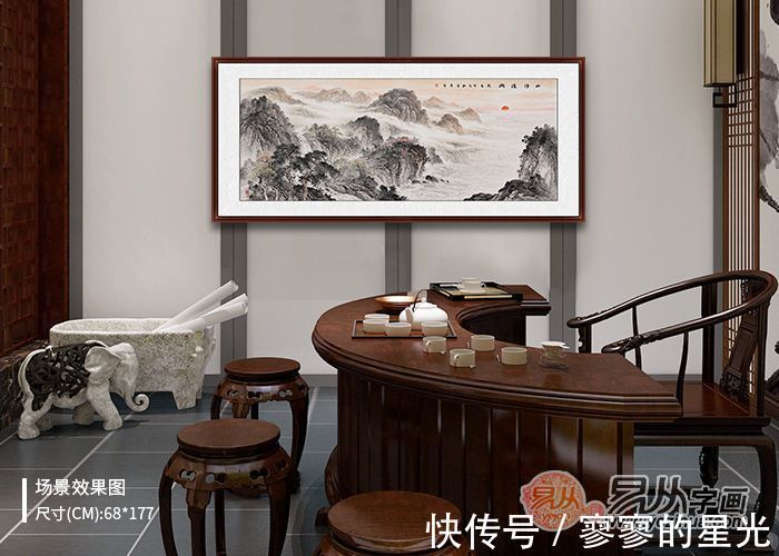 心与物$画家赵洪霞 镌刻了山水的诗意 画出了河山之美造化之韵