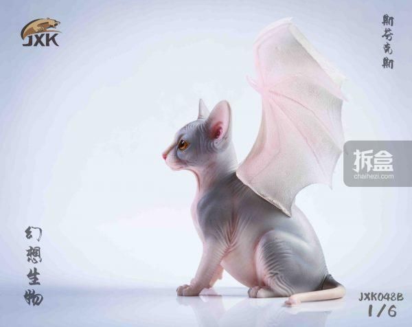 幻想|JXK.STUDIO 幻想生物之无毛猫 斯芬克斯蝠猫 1/6动物模型