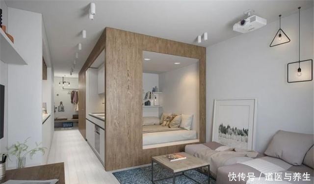 卧室|女孩独居29㎡小户型,一平米都不敢浪费,卧室仅有一张床大小!