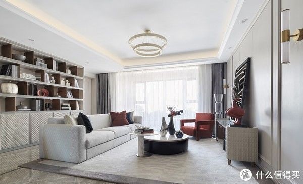 色调|参观了他的115㎡新家，才明白什么是轻奢感，一家人住着真舒服！