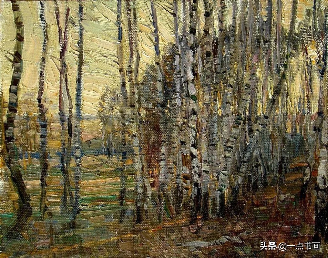 美术学院#阿巴库莫夫：被誉为俄罗斯的金笔，其画笔下都是净化的世界