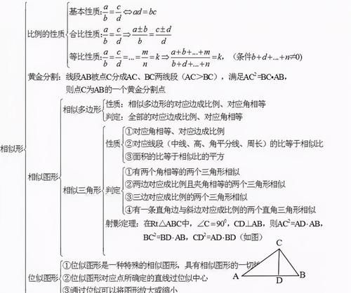 初中数学：统计概率与图形知识点集合啦！快保存！