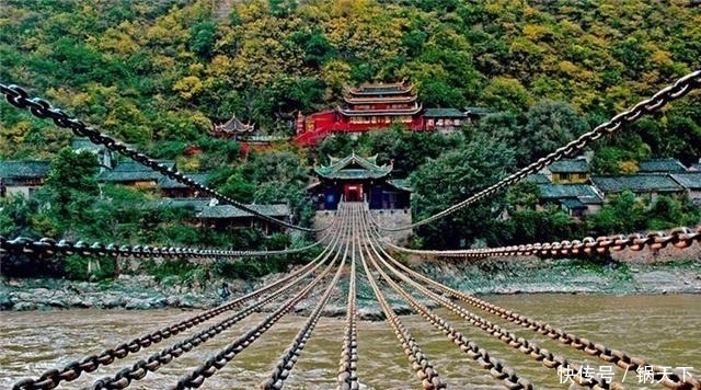 建成|三百年前,古人是怎么将40吨铁索建在大渡河之上,一年建成泸定桥