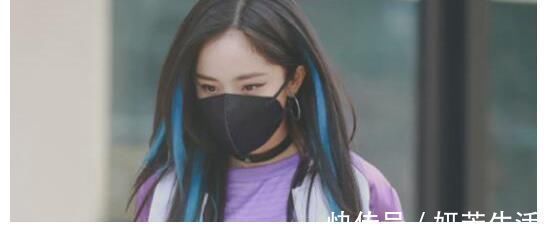 杨幂《你我皆王者》路透:蓝色挑染成焦点,秒变电竞女主