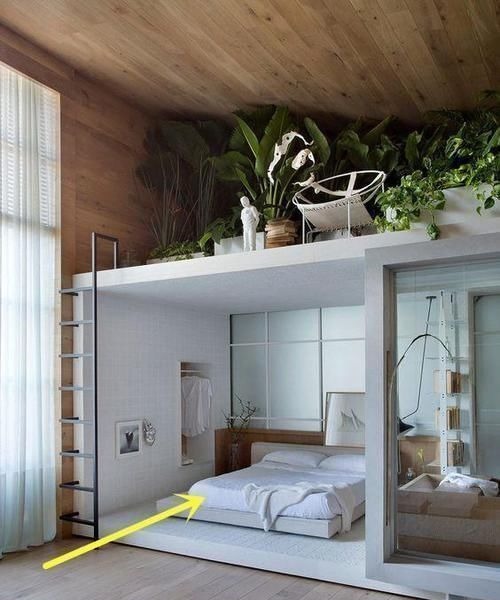 复式|朋友买套层高4米5的复式，又在家里砌套房，层高再高都能浪费了