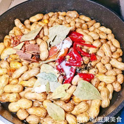 五香盐水|要想五香盐水花生煮得好，这两步少不了