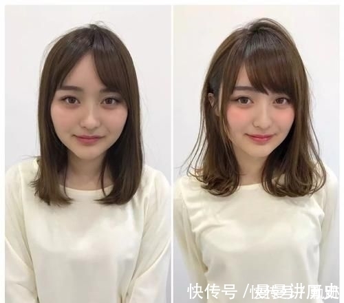 发型师|日本发型师分享“刘海小脸术”有了刘海的小姐姐,原来这么美