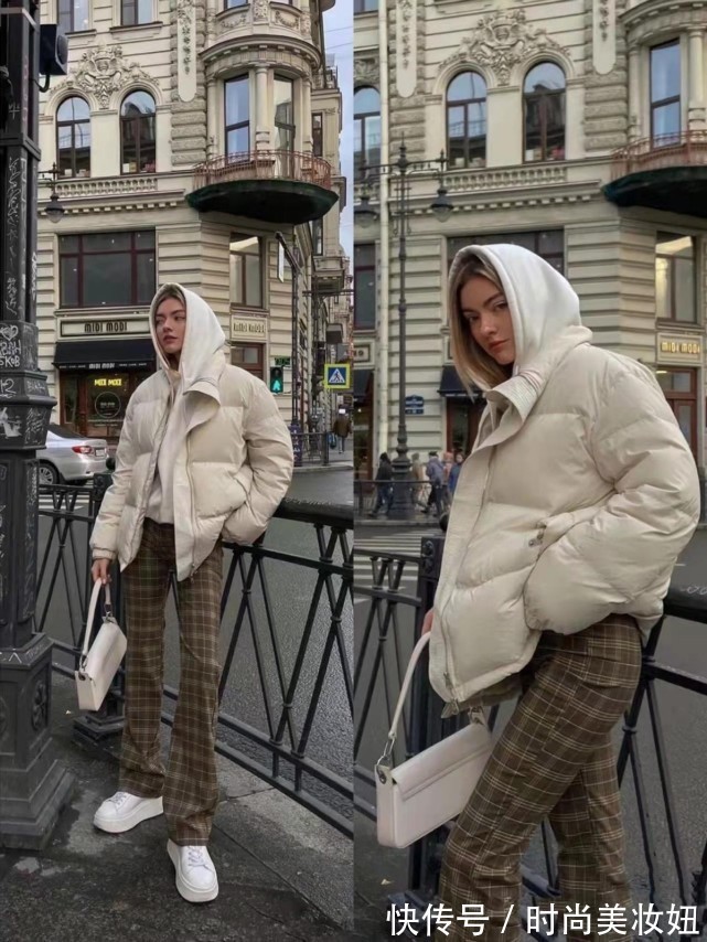 长筒靴 原来“羽绒服”也可以这么洋气,跟时尚博主学穿搭,时髦过新年